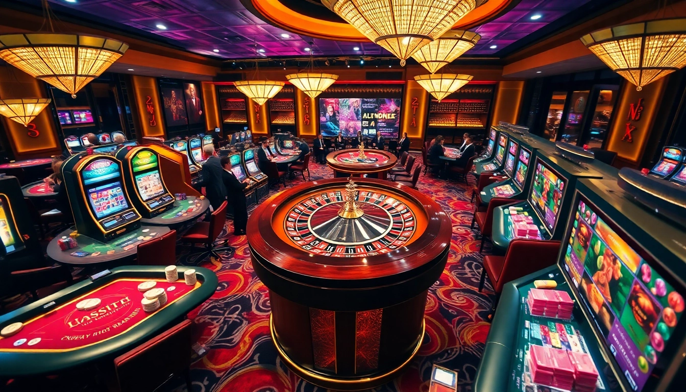 Experience high-stakes gaming at u8888 casino with vibrant tables and excited players.