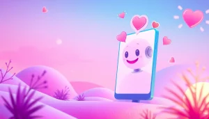 Engaging ai sexting conversation with vibrant AI chatbot interactions.