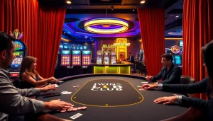 Experience high-stakes gaming at the iwin club with a luxurious casino ambiance and vibrant activities.