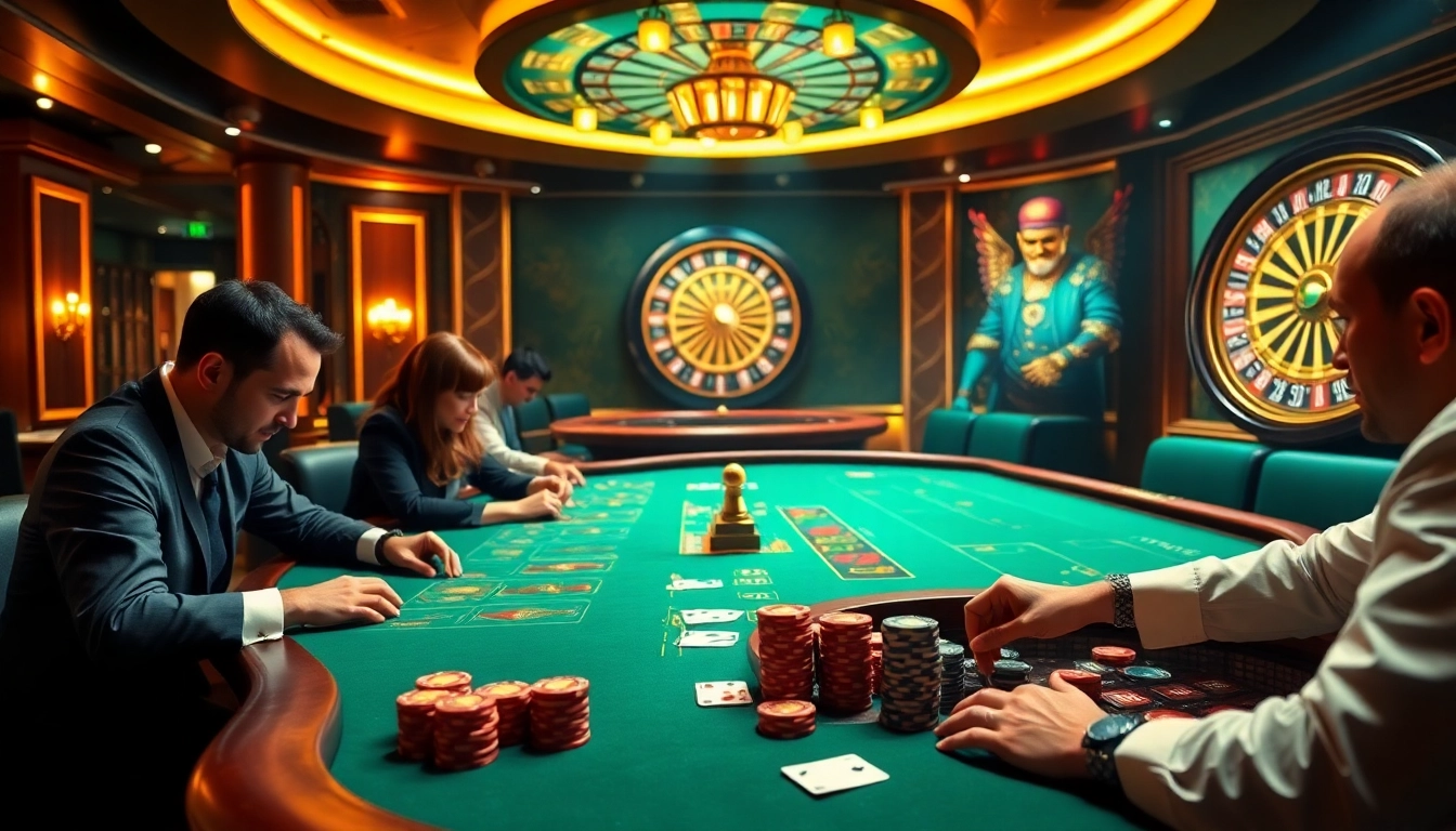 Engage with 7mcn's vibrant casino scene featuring high-stakes poker tables and professional players.