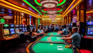 Players enjoying high-stakes action at the k88win casino interface with colorful slot machines.