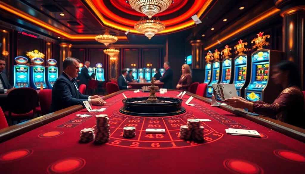 Experience the excitement of gambling at https://f168.ing/ with professional baccarat dealers in a luxurious casino setting.