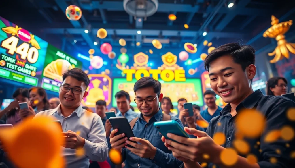 Permainan Togel Sumo dengan pemain-pemain antusias dalam lingkungan permainan online.