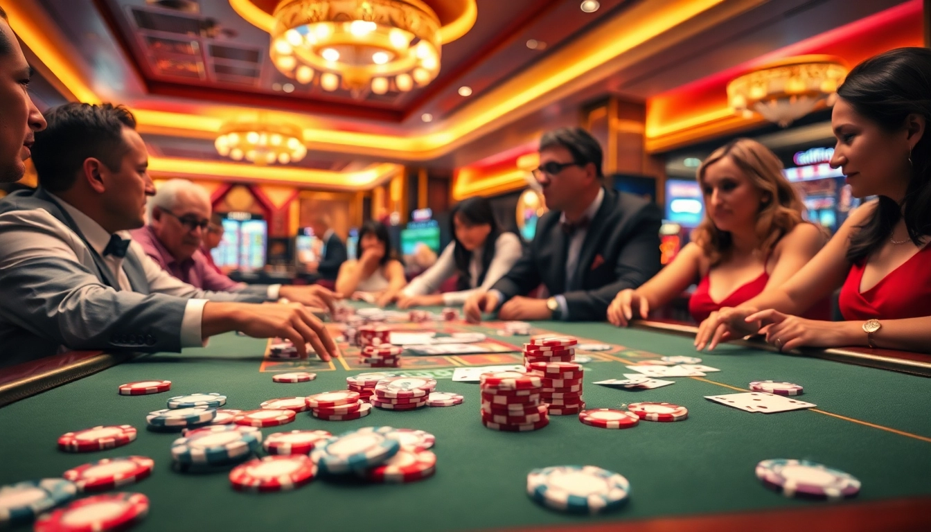 Experience cs2 gambling sites reddit with an engaging casino scene featuring players and vibrant gaming elements.