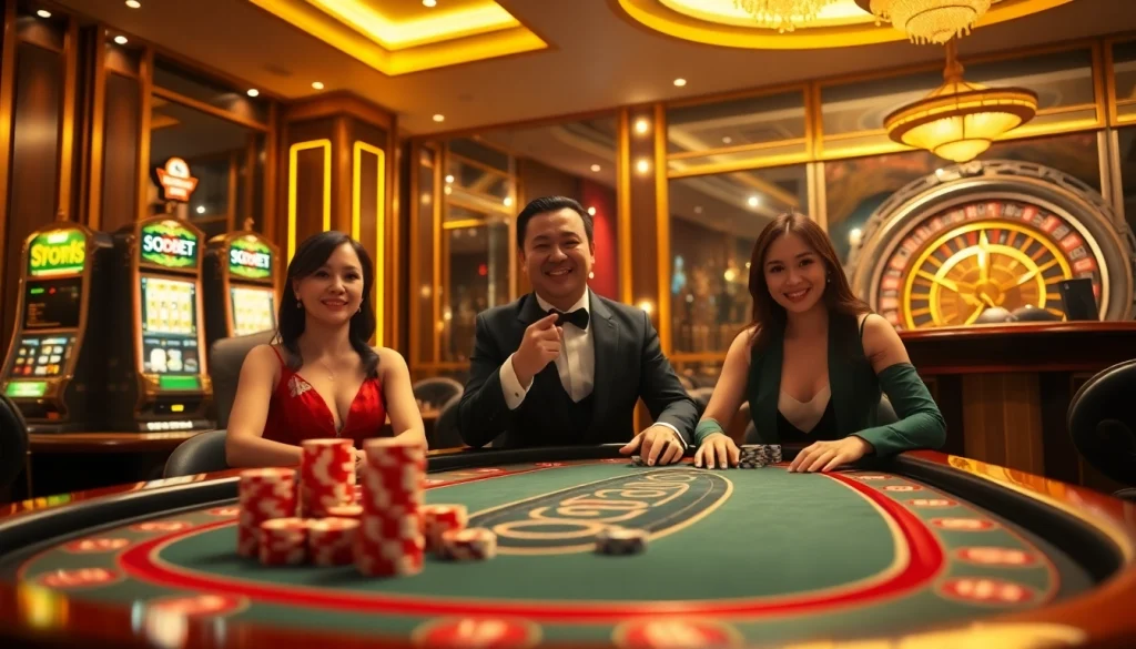Experience sbobet with thrilling online betting at a luxurious casino table.