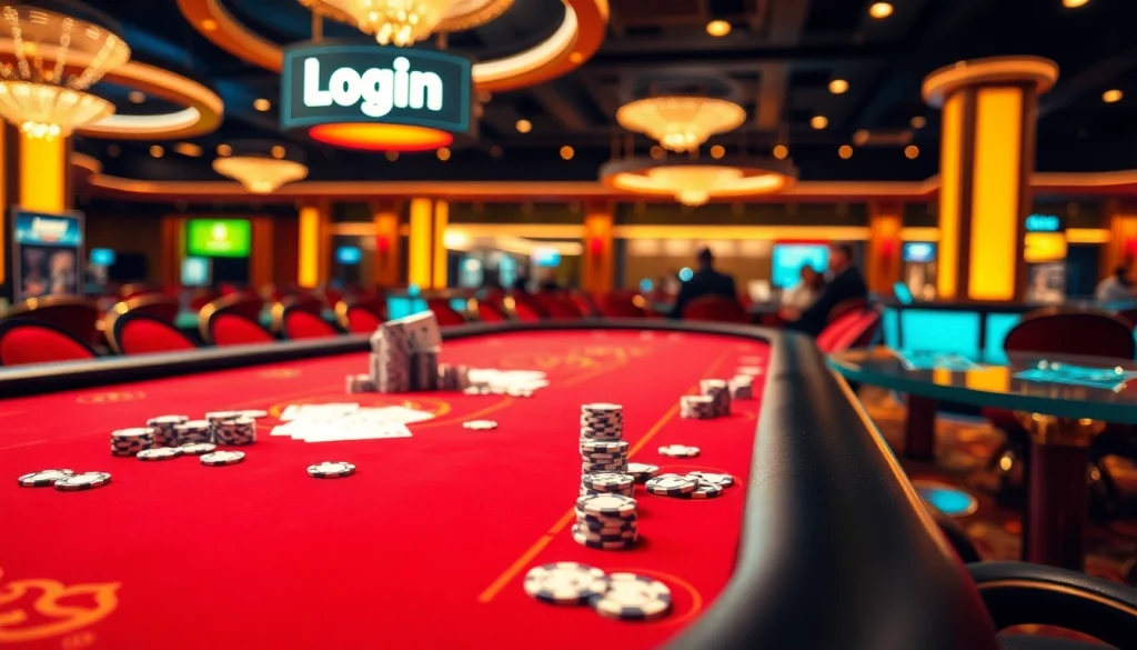 Engage in thrilling casino games through a seamless লগইন process and luxury atmosphere.