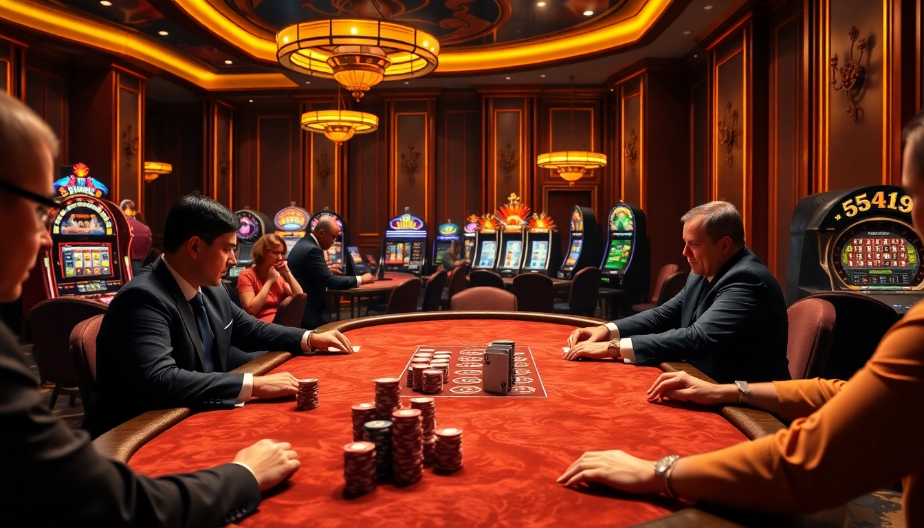 Engage in thrilling gameplay at 555win com, with high-stakes poker action and vibrant casino ambiance.