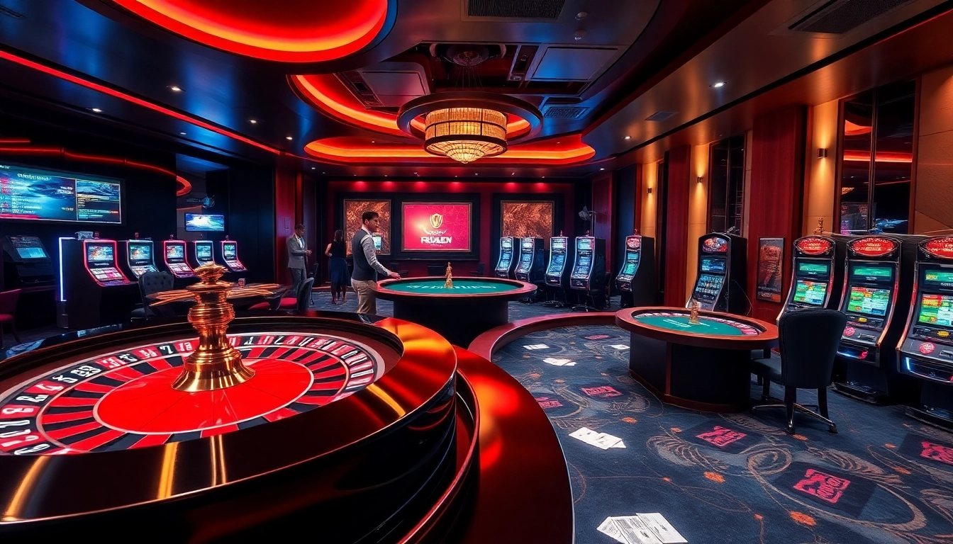 Experience the excitement of live gaming at https://rr88co.net/ featuring roulette, slots, and vibrant atmosphere.