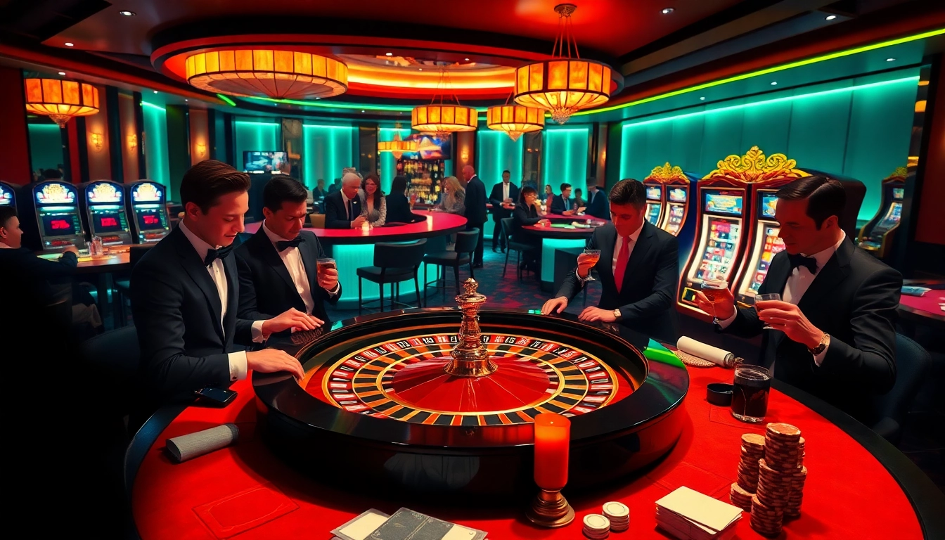 Watch players enjoy roulette at a luxury casino, highlighting indoxxi in a vibrant, engaging atmosphere.