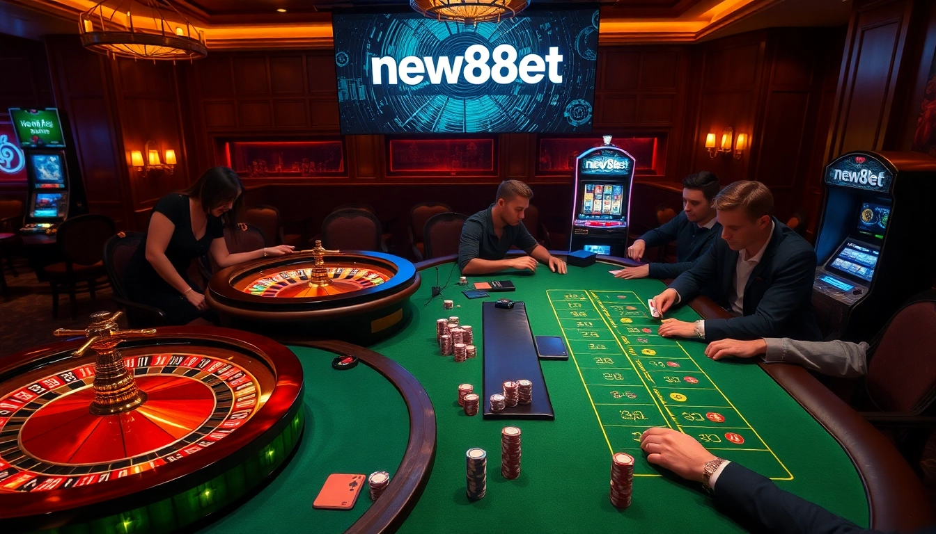 Experience the thrill of new88bet with dynamic casino games and luxurious gaming tables.