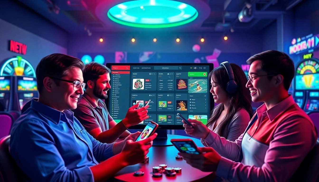 S666.nyc offers a vibrant online betting experience, showcasing users engaging in mobile gaming with a dynamic digital interface.