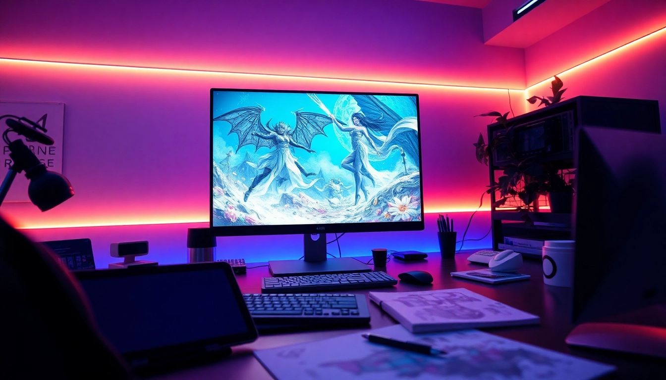 Innovative NSFW AI image generation platform showcasing digital art and technology.