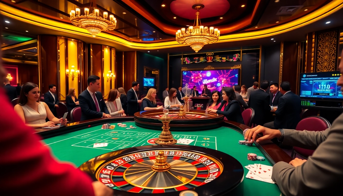 Experience the thrill of "kkwin com" at a luxurious casino table with poker chips and cards.