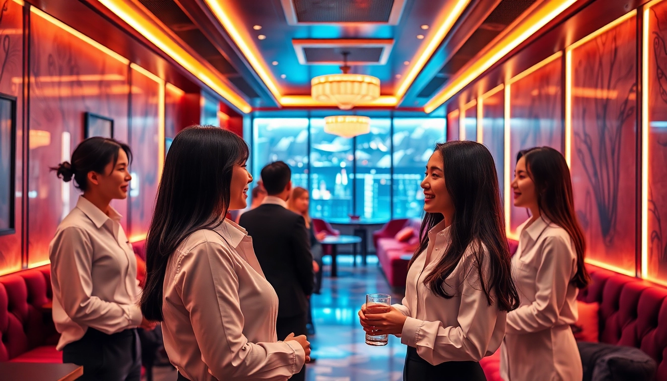 Suwon셔츠룸 providing a vibrant nightlife experience with stylish interiors and friendly staff.