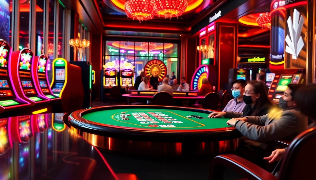 Experience the excitement of winning at thabet casino with vibrant poker and slot games showcased.