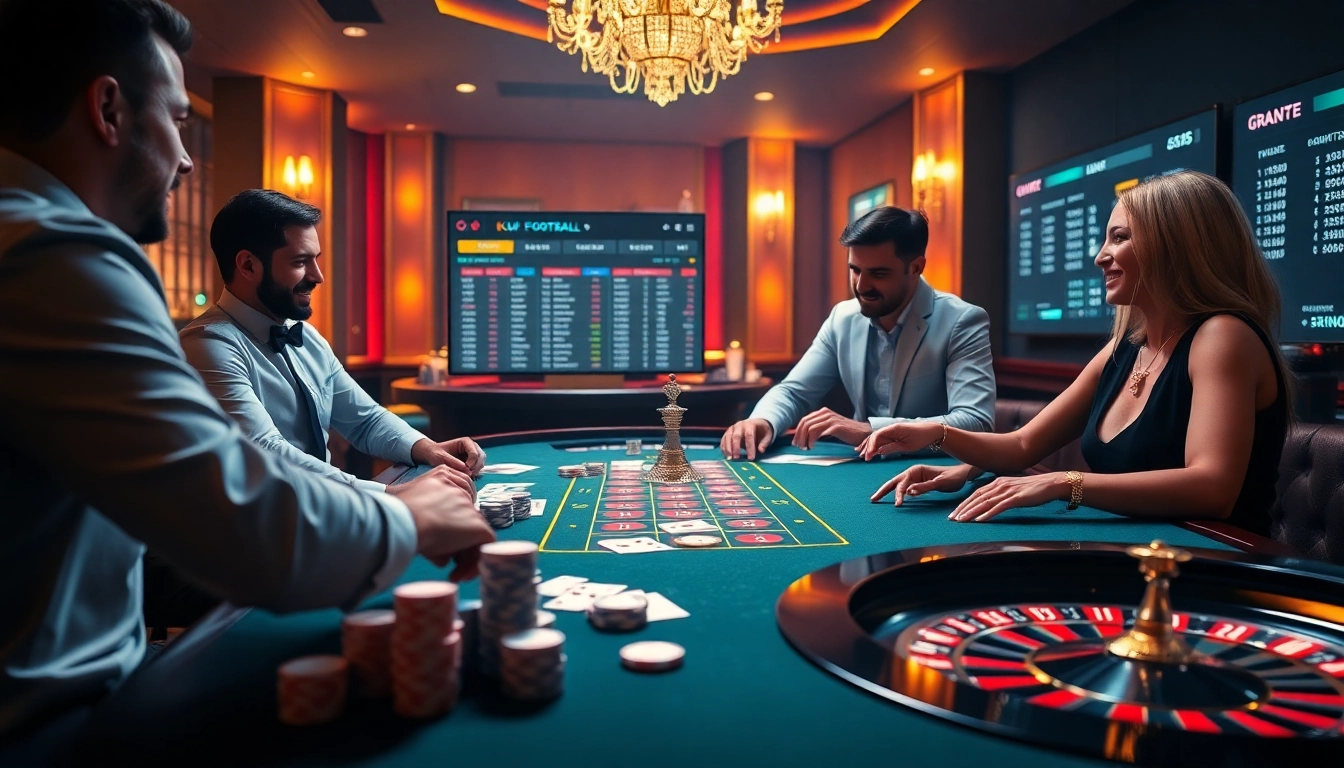 Experience dynamic betting and winning strategies at https://kjc.football/ with elegant casino ambiance and action.