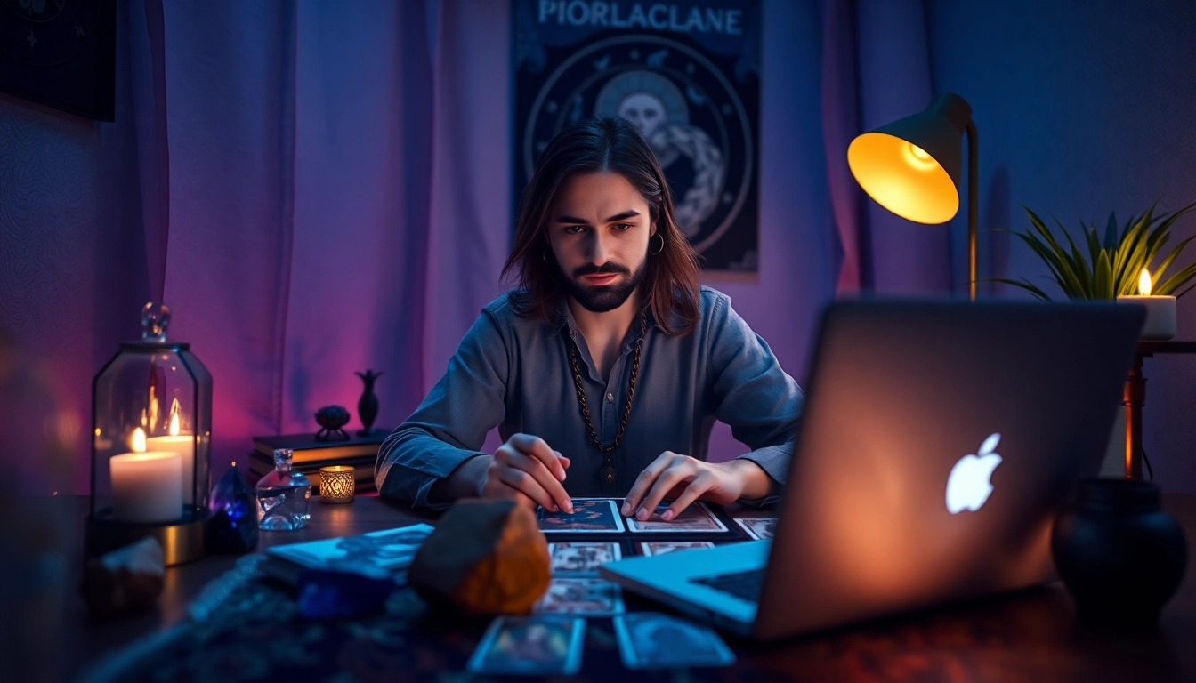 伝統とテクノロジーを融合させた電話占い当たるのための専門的なタロットカード相談。