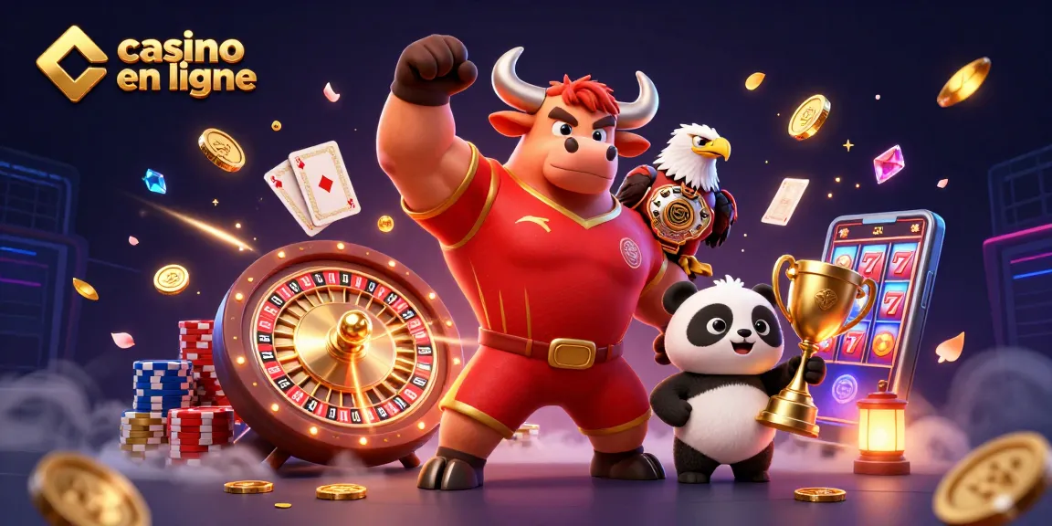 Gagnez avec des jeux de casino en ligne captivants et des personnages animés dynamiques.