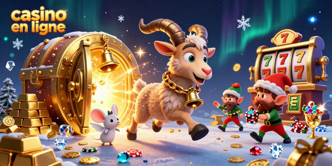 Vivez l'expérience du casino en ligne avec Krampus, l'ange et les gremlins en plein vol de jetons !