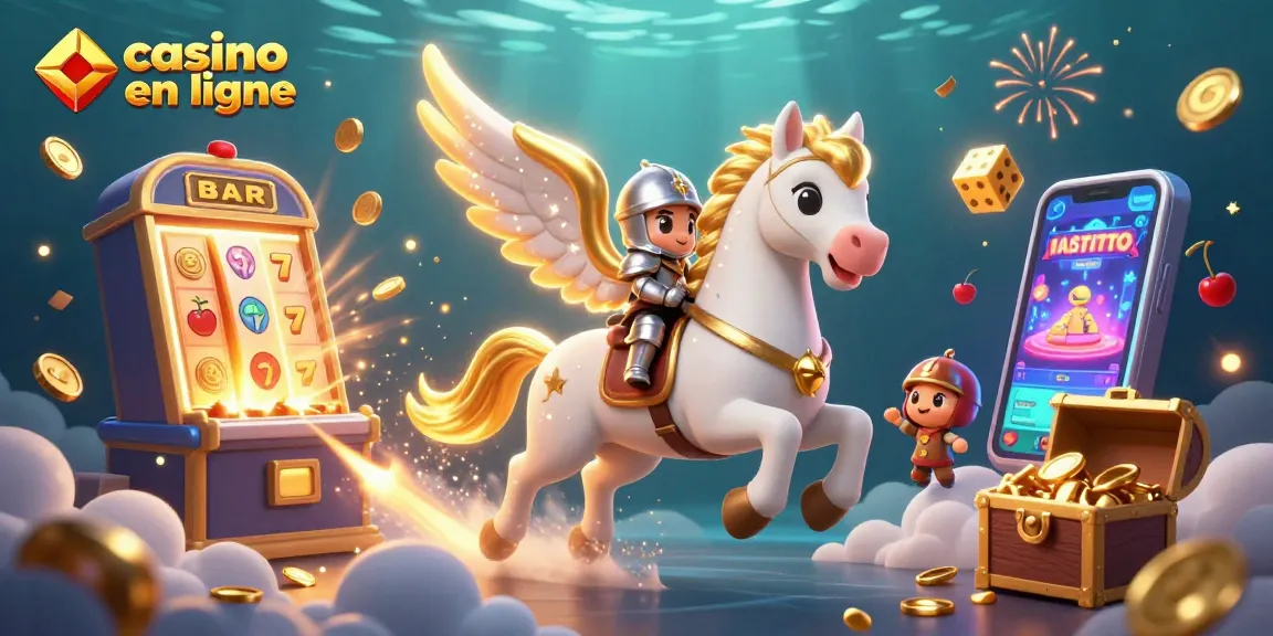 Le casino en ligne offre des ajustements dynamiques avec des chevaux célestes, machines à sous, et pièces d'or.